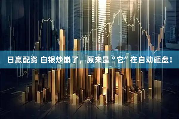 日赢配资 白银炒崩了，原来是“它”在自动砸盘！